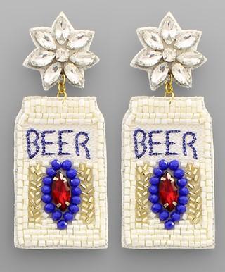 Beer Can Earrings