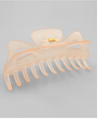 Beige Fogg Acrylic Clip