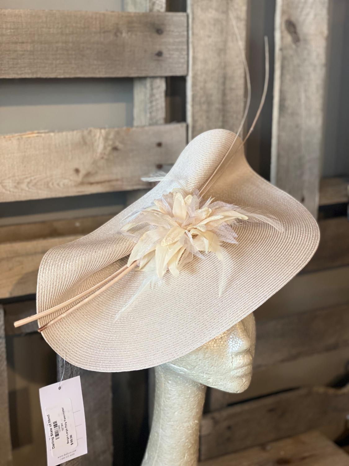 送料無料沖縄 ORIÉNT MILLINERY モスコ / BEIGE - 帽子