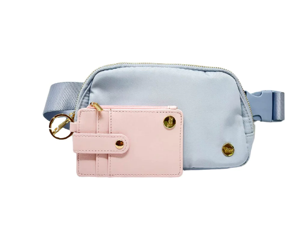 Belt Bag and Wallet Set Blue