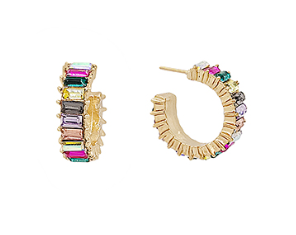 Berlin Hoop Earrings Multi