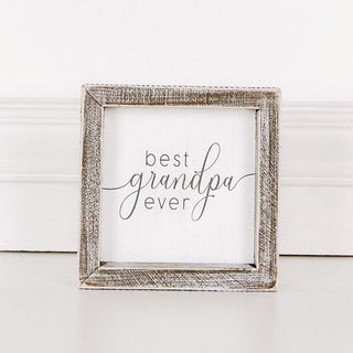 Best Grandpa Ever Sign