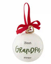 Best Grandpa Round Ornament