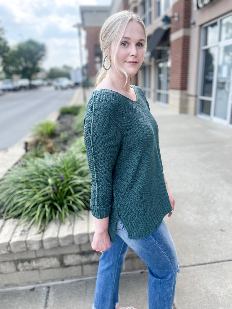 Better Days Ahead Knit Top