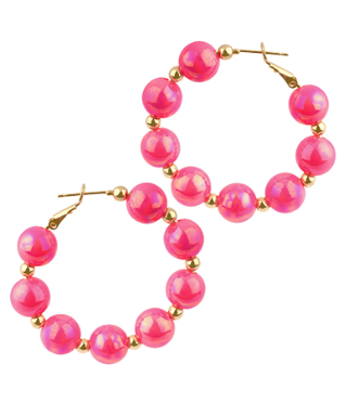 Billie Earrings Fuchsia