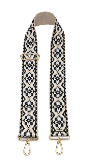 Black/White Tribal Strap