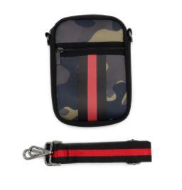 Black Camo CellPhone Crossbody