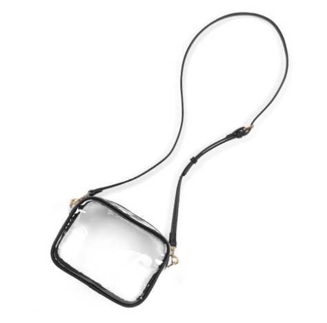 Black Clear Blair Purse