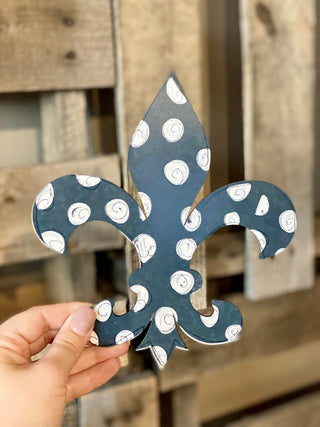 Black Fleur De Lis Attachment