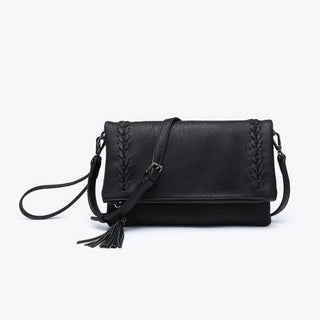 Black Isadora Tassel Crossbody