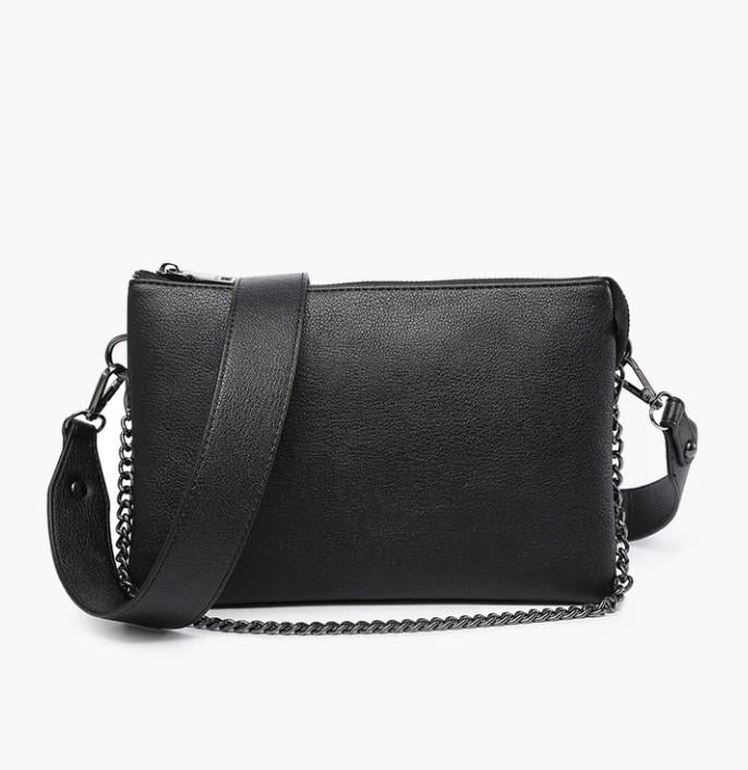 Black Izzy Crossbody