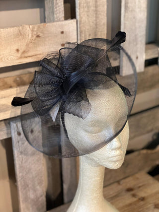 Black Loop Fascinator