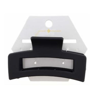 Black Rectangle Hair Clip