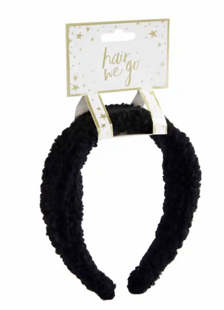 Black Sherpa Headband