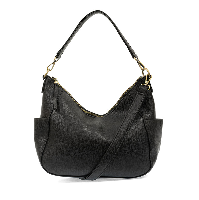 Black Trish Hobo Bag