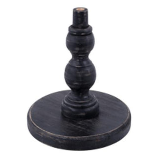 Black Wood Base For Topper