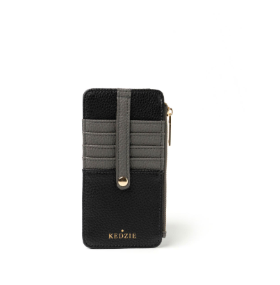 Black Zip Wallet