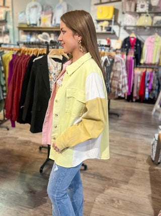 Block Party Shacket (More Colors)