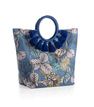 Blue Brazil Tote