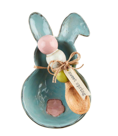 Blue Bunny Candy Dish