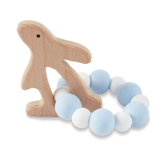 Blue Bunny Teether
