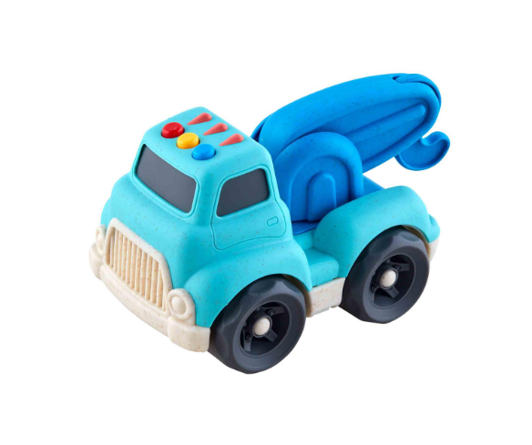 Blue Construction Truck