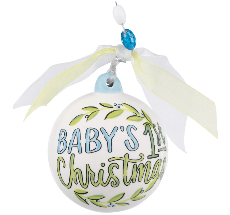 Blue Egg Baby's 1st Ornament