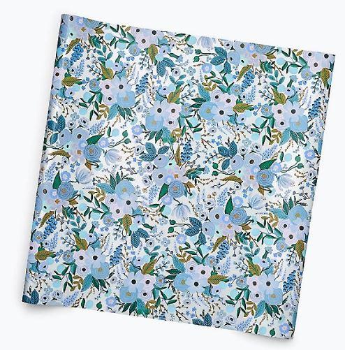 Blue Garden Party Wrapping Paper – Darling State of Mind