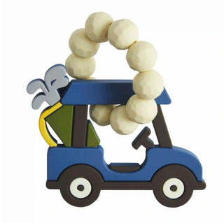 Blue Golf Cart Teether