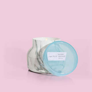 Blue Jeans Marble Petite Jar