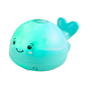 Blue Light Up Spraying Whale
