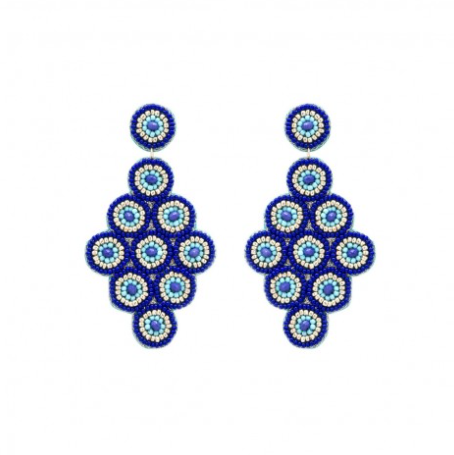 Blue Luna Earring