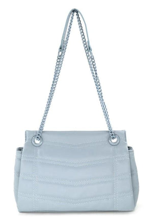 Blue Quilted Bag