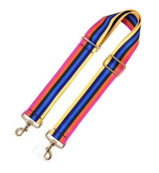 Blue Stripe Purse Strap