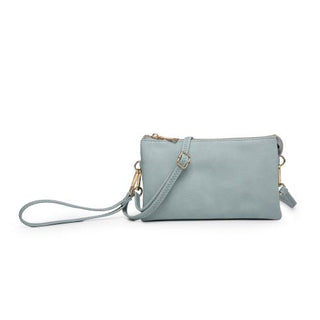 Blue Wristlet Crossbody
