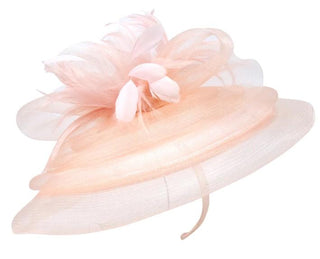 Blush Tierd Fascinator