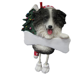 Border Collie Ornament