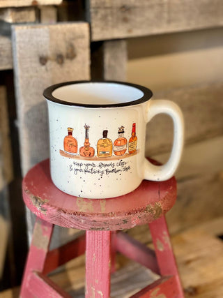 Bourbon Closer Camp Mug