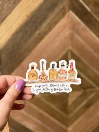 Bourbon Closer Sticker