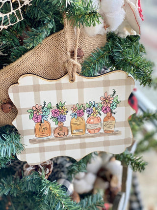 Bourbon Flowers Ornament
