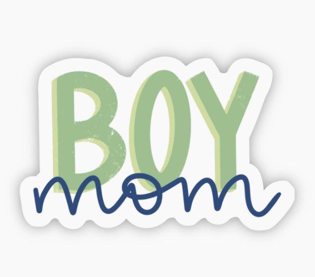 Boy Mom Sticker