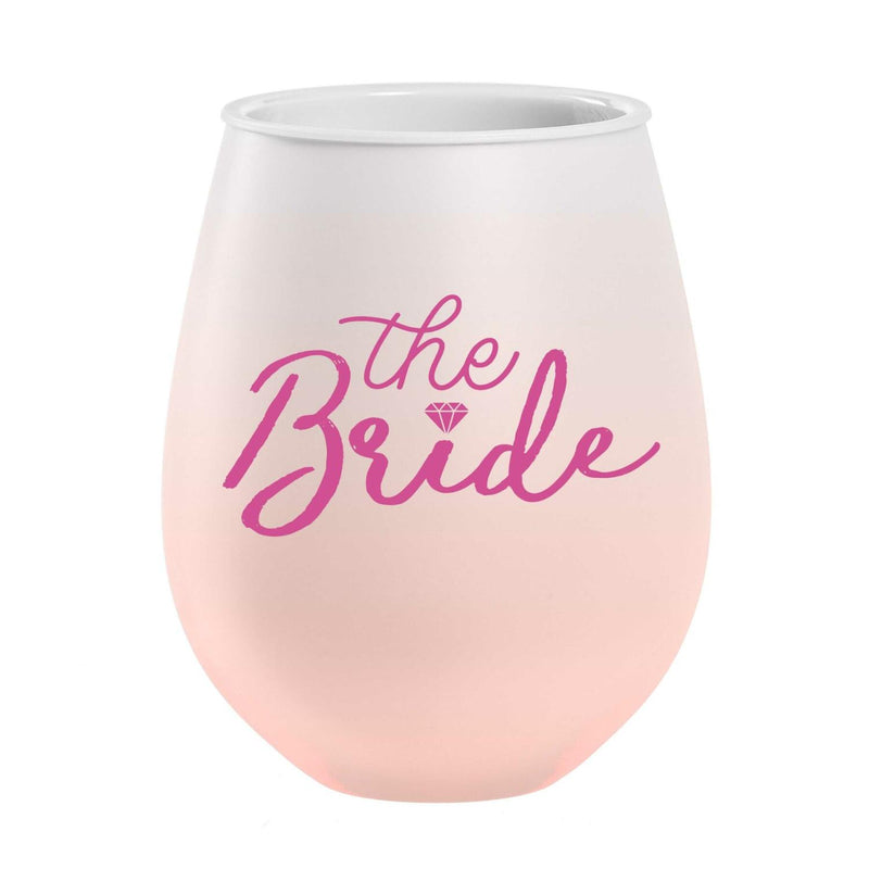 Bride Acrylic Wine Glass