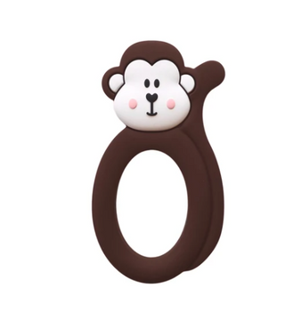 Brown Monkey Teether