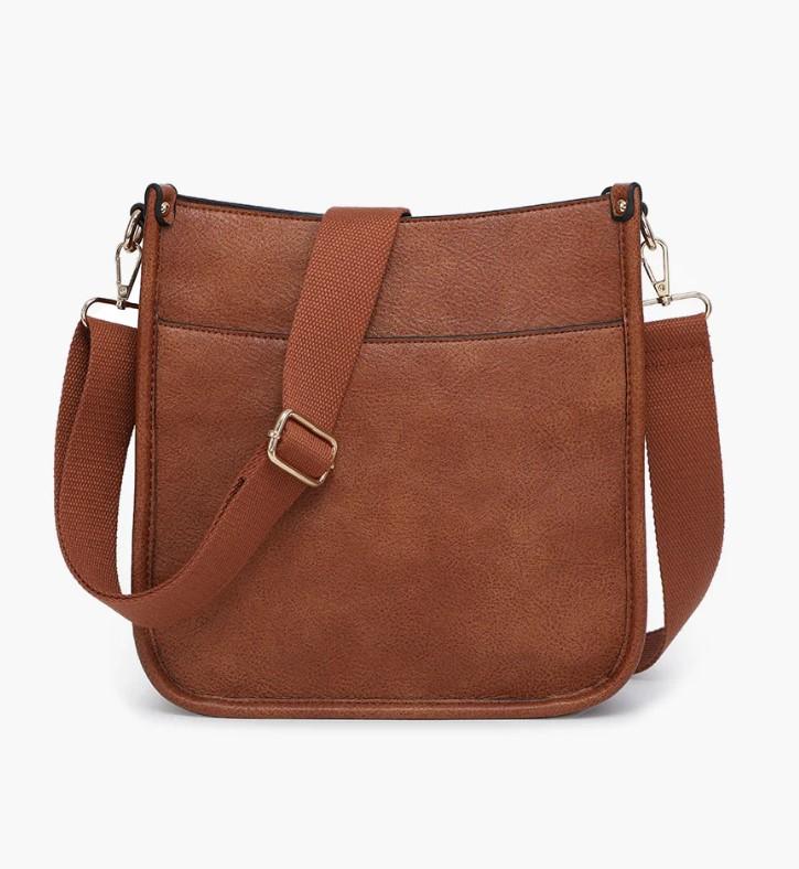 Brown Posie Crossbody