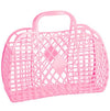 Bubble Pink Large Retro Basket