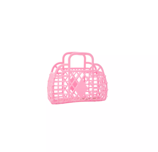 Bubblegum Mini Retro Basket