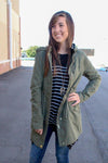 Bundled Military Jacket