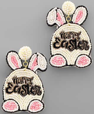 Bunny Boo Earrings Ivory