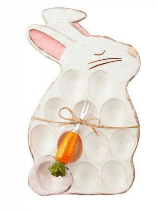 Bunny Deviled Egg Tray Set