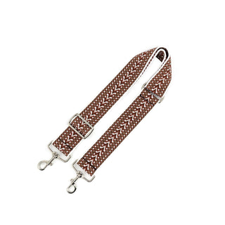 Burgundy Aztec Purse Strap